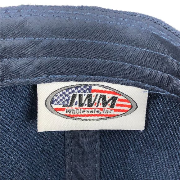 U.S. Navy Embroidered Emblem Unisex One Size Blue Yellow Hook & Loop Cap Hat - Picture 9 of 9